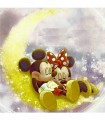 Minnie et mickey sur la lune Diamant