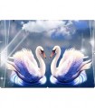 Les cygnes Broderie Diamant