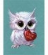 Bébé chouette Broderie Diamant