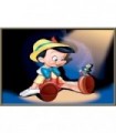 Pinocchio et Jiminy Cricket Broderie Diamant