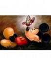 Mickey Butterfly Diamant Painting