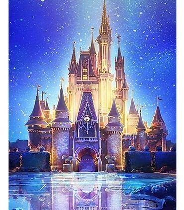 Château Disneyland Diamond Painting