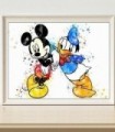 Mickey et Donald en peinture Diamond Painting