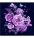Roses violettes Diamond Painting