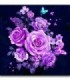 Roses Violettes Diamond Painting