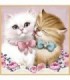 Mariage de Chatons Diamond Painting