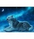 Couple de loup Diamond Painting