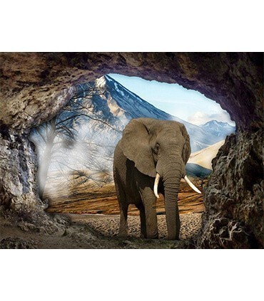 Grand Elephant d'Afrique Diamond Painting