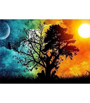 Le jour et la nuit Diamond Painting