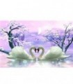 Amour de Cygnes Diamond Painting