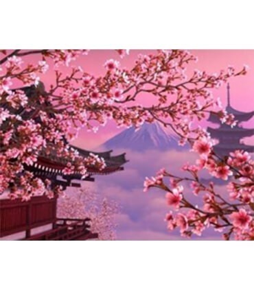 Paysage chinois zen Diamond Painting
