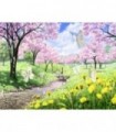 Dessin merveilleux jardin chinois Diamond Painting