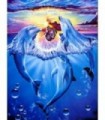 Dessin de dauphins Diamond Painting