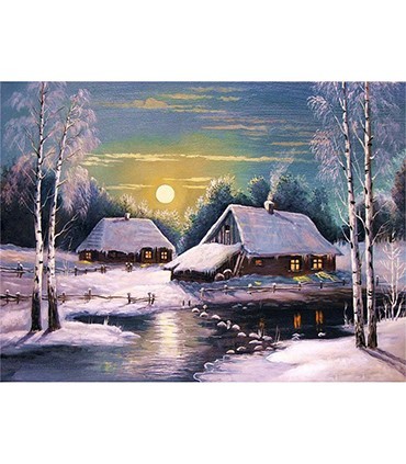 Au bord du canal Broderie Diamant