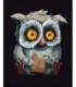 La chouette et son biscuit Diamond Painting