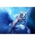 Tigre enchanté et fée Diamond Painting