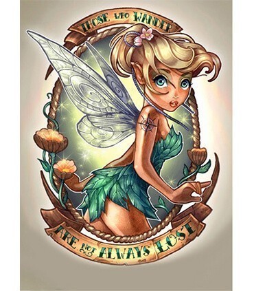 Blason fée clochette Diamond Painting