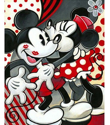 Big kiss Mickey Diamant