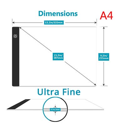 Petite Tablette lumineuse Diamond Painting