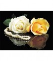 Duo de rose Broderie Diamant