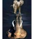 Reflet Elephanteau en adulte Broderie Diamant