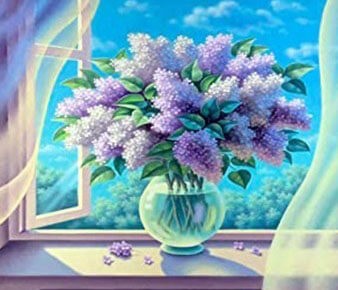 Diamond painting Fleurs